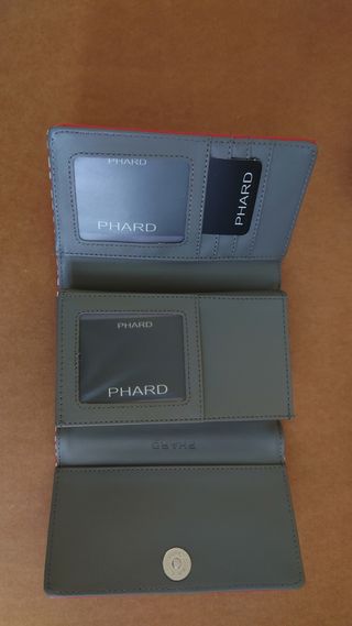 portafoglio Phard rosso