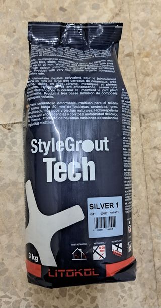 Stylegrout Tech SILVER 1 Stucco per fughe