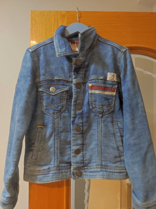 chaqueta vaquera niño T 8