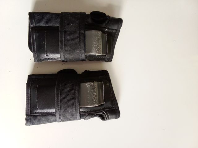 Muñequeras patinaje.