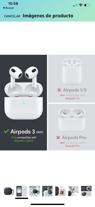 Funda Compatible con Airpods 3