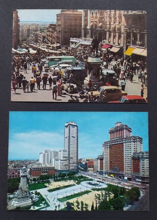 PN/027 Postales antiguas Madrid