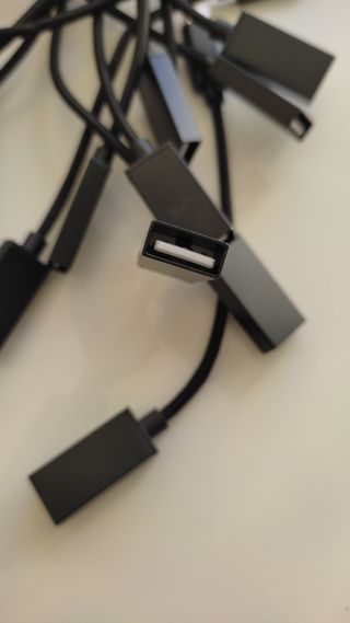 10 adaptadores usb hembra a usb C