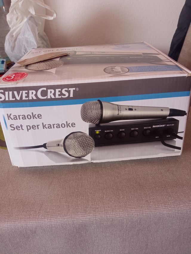 Karaoke completo marca SilverCrest 