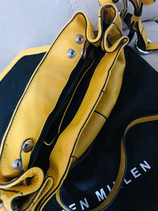 Bolso Karen Millen amarillo