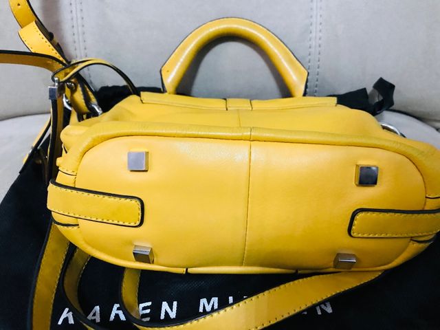 Bolso Karen Millen amarillo