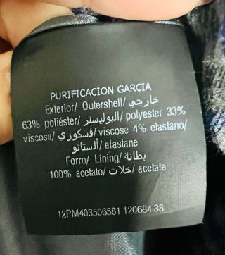 Chaqueta blazer cruzada Purificación García