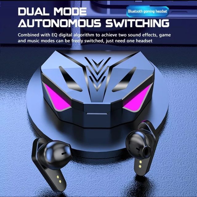 Auriculares inalámbricos TWS luces led