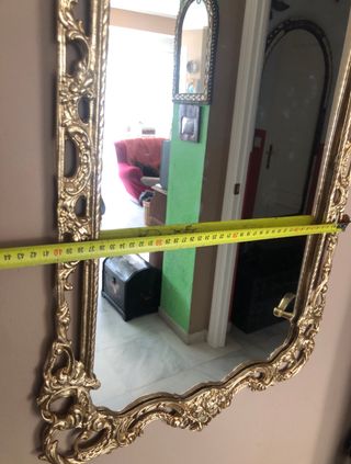 Espejo de bronce.