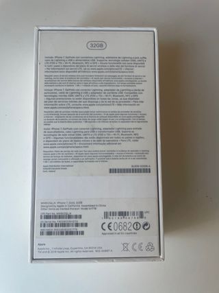 Caja iphone 5s y iphone 7