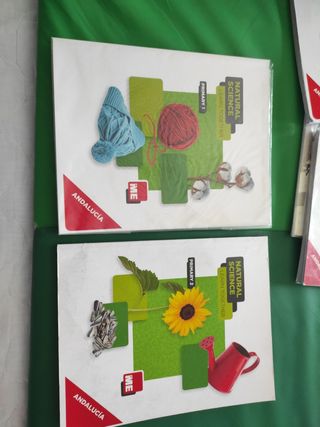 libros primaria Andalucía 1°y 2°