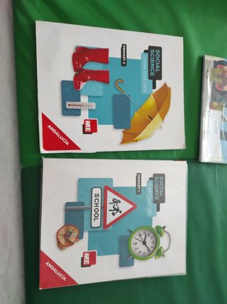libros primaria Andalucía 1°y 2°