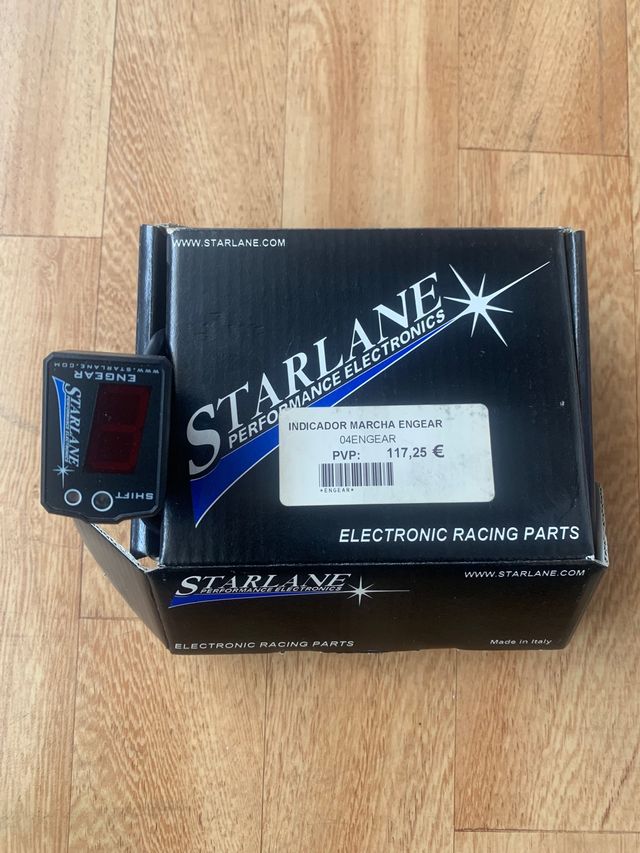Indicador de marchas para moto Starlane.