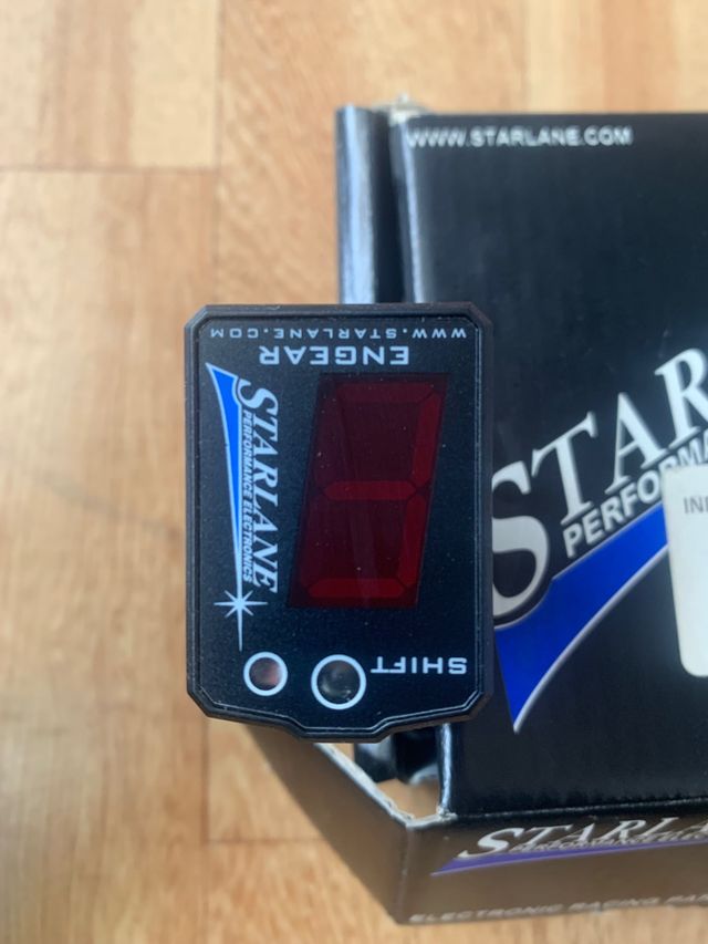 Indicador de marchas para moto Starlane.