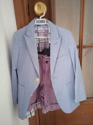 conjunto celebración niño