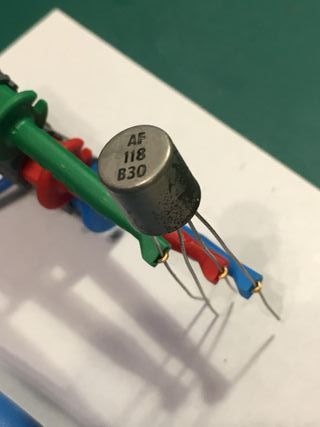 AF118 TRANSISTOR PNP GERMANIO
