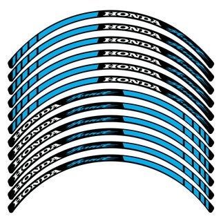 Kit Pegatinas para llantas moto Honda Hornet 2