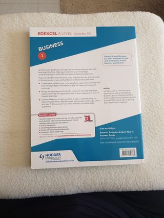 Business A-level ejercer book