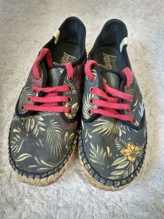 Zapatillas esparto para las noches de verano 