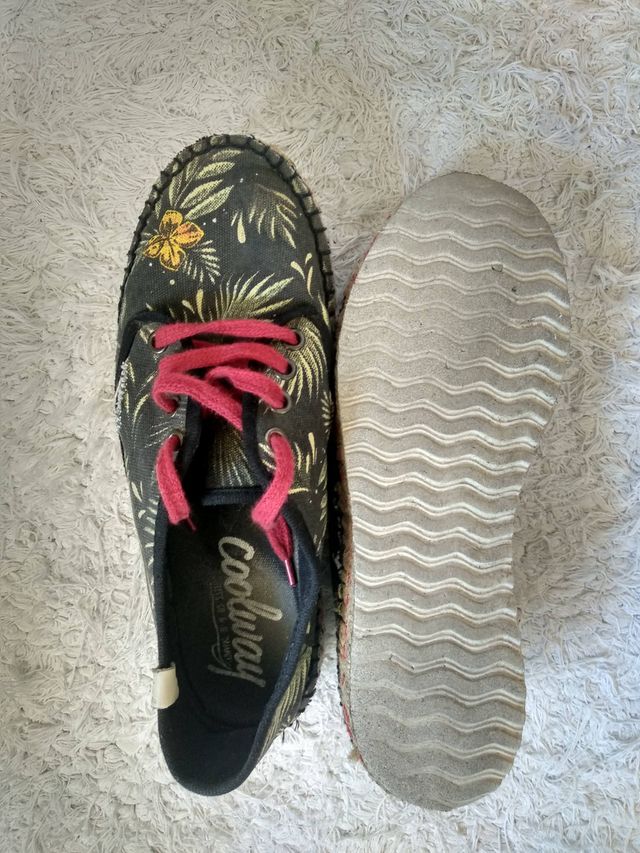 Zapatillas esparto para las noches de verano