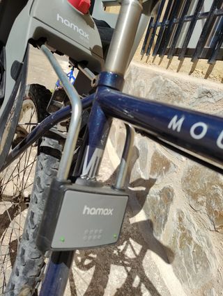 silla de bici+2 enganches