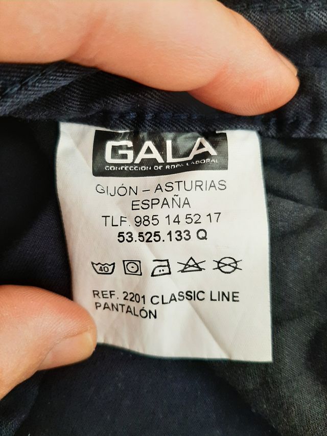 Pantalón ignífugo talla L