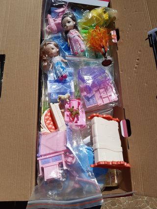 Casa muñecas 3d con luces para montar