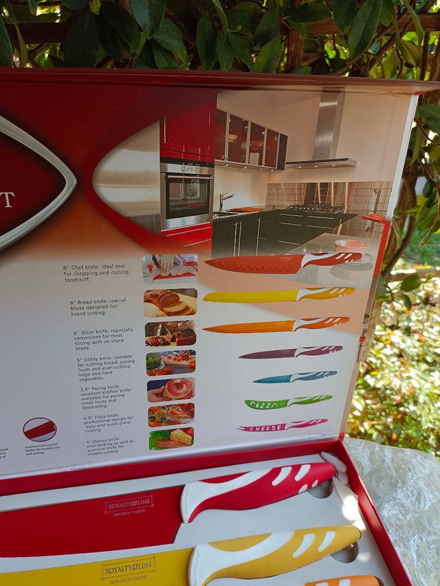 set coltelli nuovo TOP antibatterici