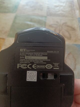 Raton inalámbrico ergonómico GRANDE