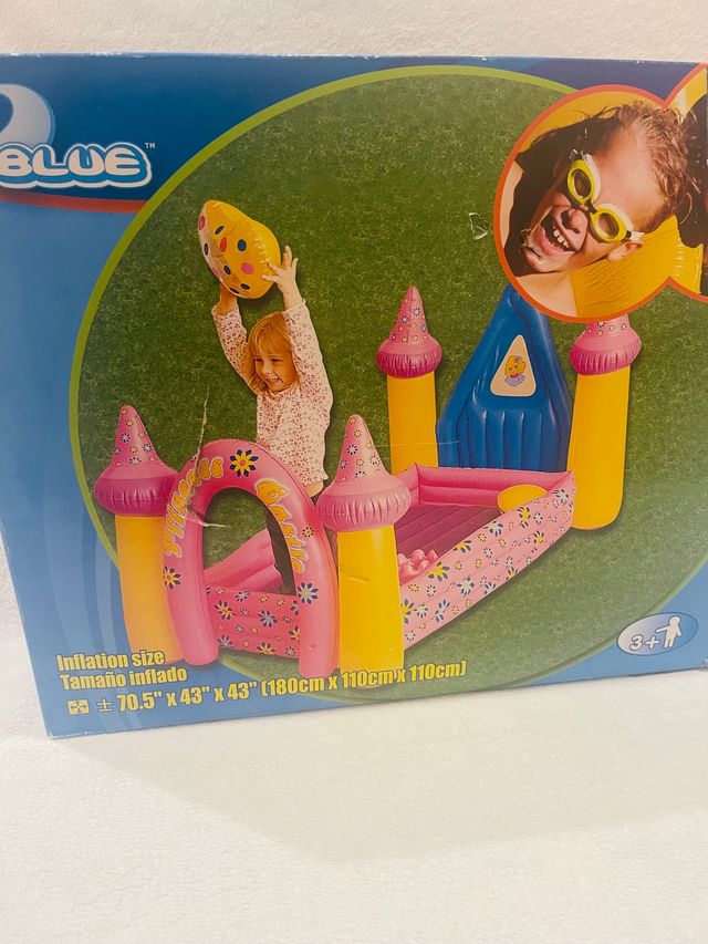 Castillo hinchable princesa