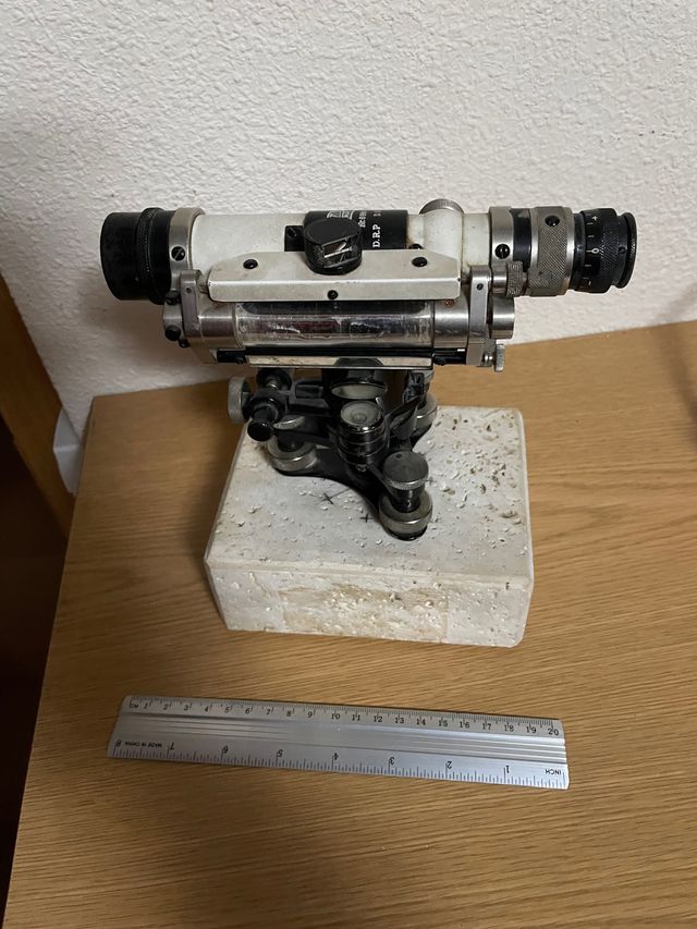 Nivel óptico Carl Zeiss Teodolito