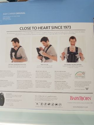 Mochila porta bebé babybjorn