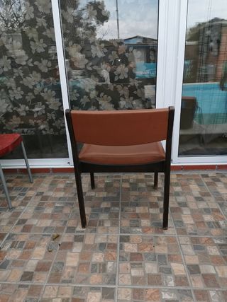 silla vintage de los años 60