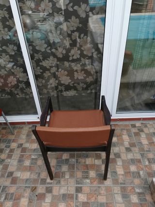 silla vintage de los años 60