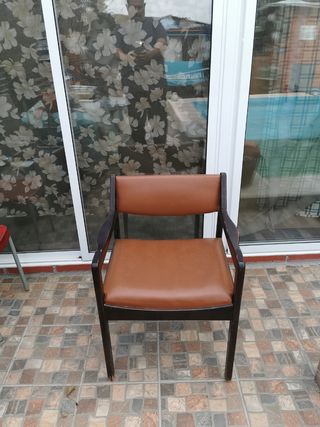 silla vintage de los años 60