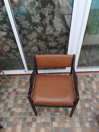 silla vintage de los años 60