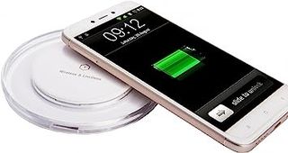 Cargador inalambrico Compatible QI Silver ht