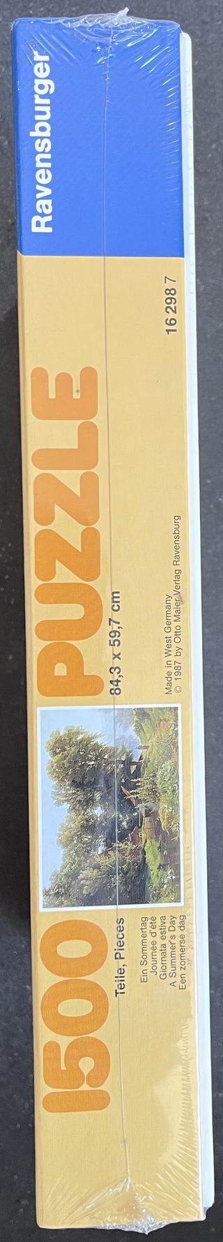 Puzzle 1500 Ravensburger - Giornata estiva
