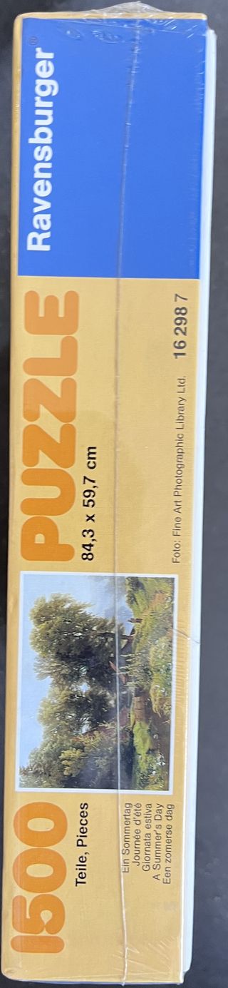 Puzzle 1500 Ravensburger - Giornata estiva