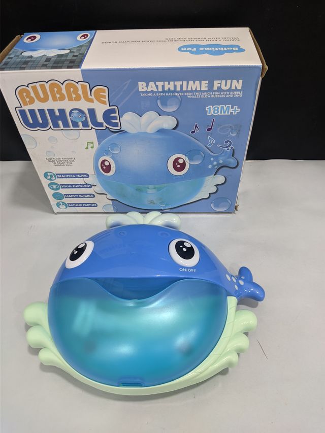 Juguetes de Baño Ballena Burbujas