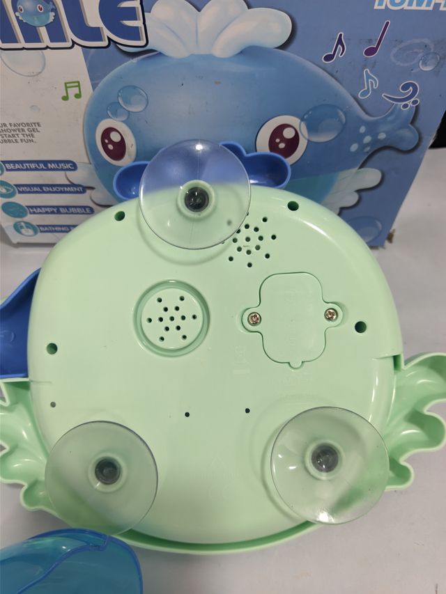 Juguetes de Baño Ballena Burbujas