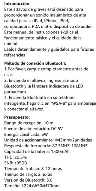 altavoces bluetooth 
