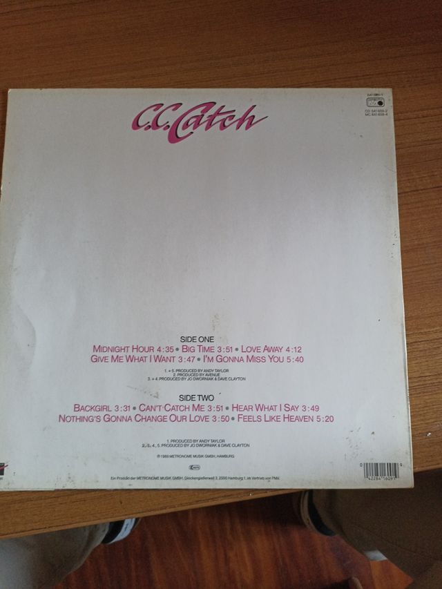 C.C CATCH HEAR WHAT I SAY