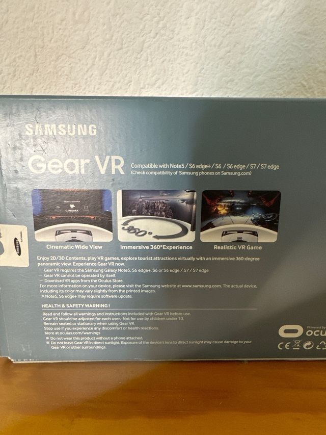Gafas Gear VR Samsung Oculus