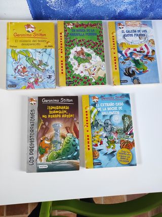 Colección de libros de Gerónimo Stilton