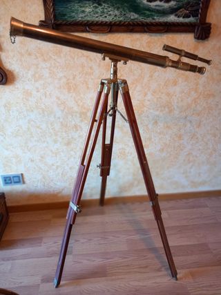 telescopio de epoca decada, 50- 60 .
