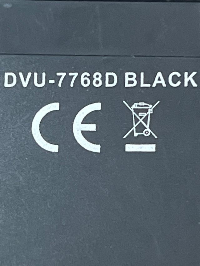 Mando DVU-7768d black