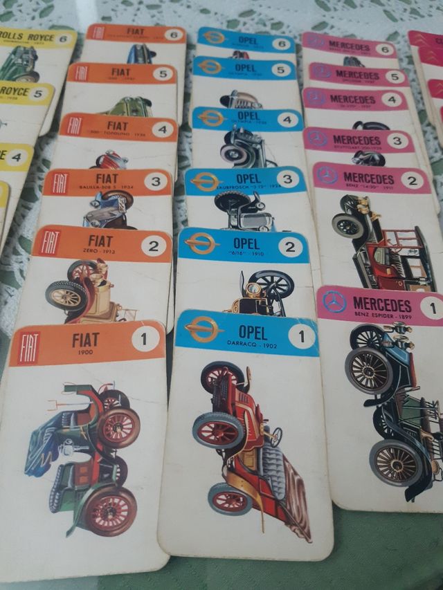 Antico mazzo di carte 1968