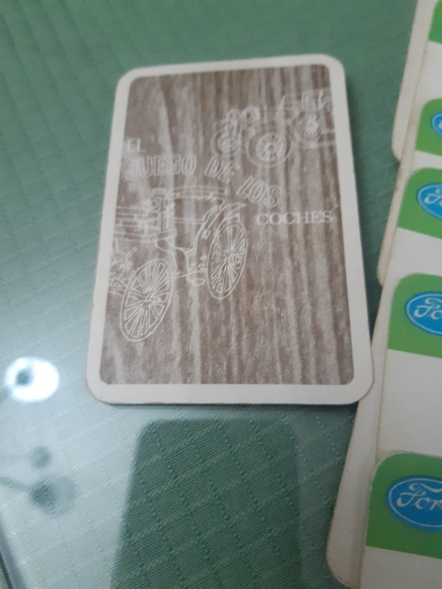 Antico mazzo di carte 1968