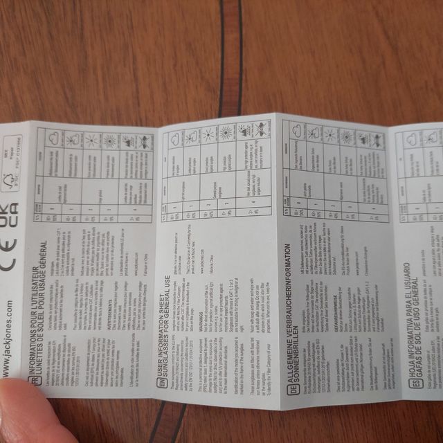 occhiali da sole jack & jones